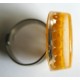 Bague perles orange