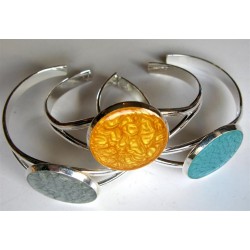 Bracelet rigide prisme (couleurs au choix)