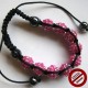 Bracelet Shamballa rose (Attention produit non artisanal)