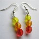 Boucles d'oreilles perles rondes