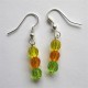 Boucles d'oreilles perles rondes