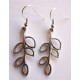 Boucles d'oreilles feuilles