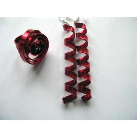 Boucles d'oreilles grosses torsades