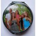 Miroir de poche personnalisé avec la photo de votre choix