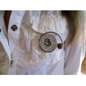 Broche (pour vêtement ou accessoiriser un sac)