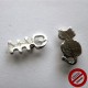 Boucles d'oreilles "chat arêtes" (Attention produit non artisanal)
