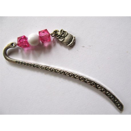 Marque-page "fée fuchsia"