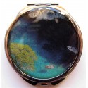 Miroir de poche "calanches Corse"