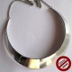Collier tour de cou argenté (Attention produit non artisanal)