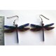 Boucles d'oreilles "libellule" (Attention produit non artisanal)
