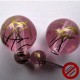 Boucles d'oreilles "doubles rose" (Attention produit non artisanal)