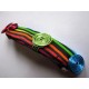 Barrette "rayé multicolore" 10 cm