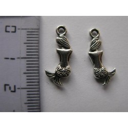 Breloque "sirène de dos"