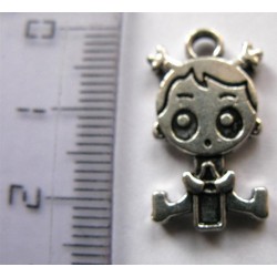 Breloque "bébé fille"