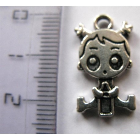 Breloque "bébé fille"