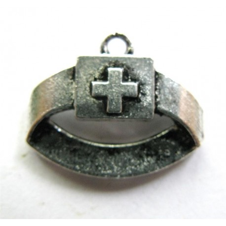 Breloque "coiffe infirmière"