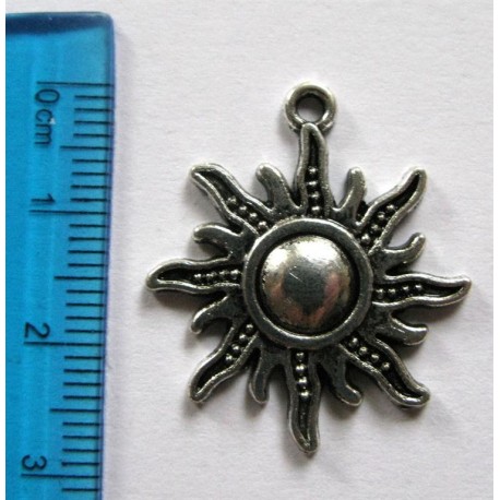 Breloque "soleil incas"