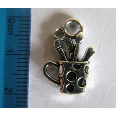 Breloque "pot de crayons"