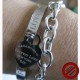 Bracelet "grosse maille coeur " (Attention produit non artisanal)