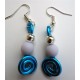 Boucles d'oreilles turquoise