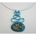 Collier perle acrylique