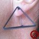 Boucles d'oreilles "pyramide" (Attention produit non artisanal)
