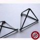Boucles d'oreilles "pyramide" (Attention produit non artisanal)