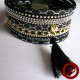 Bracelet "multirangs "couleur au choix (Attention produit non artisanal)