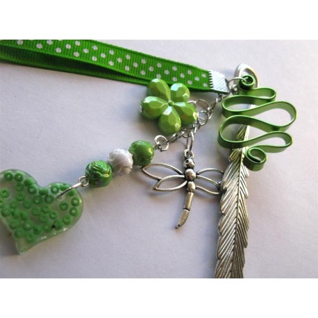 Marque-page "libellule printanière"