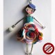 Pendentif "Poupée Michella" (Attention produit non artisanal)