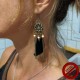 Boucles d'oreilles "chouette" (Attention produit non artisanal)