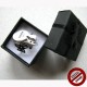 Bague double fleur en acier inoxydable (Attention produit non artisanal)