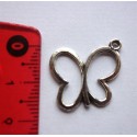 Breloque "papillon filigrane"