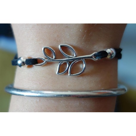 Bracelet feuilles