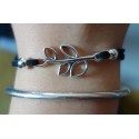 Bracelet feuilles