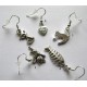 Boucles d'oreilles "minou"