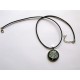 Collier avec pendentif cabochon arbre 2