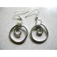 Boucles d'oreilles escargot