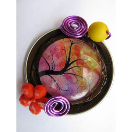 Broche arbre de vie