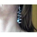 Boucles bleues et argent