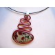 Collier perle acrylique