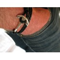bracelet homme ancre