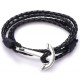 bracelet homme ancre