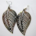 Boucles d'oreilles "grande plume"
