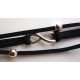 Bracelet ∞ en cuir suédé (coloris au choix)