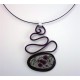 Collier perle acrylique