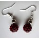 Boucles d'oreilles strass (grand choix de couleur)