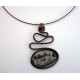 Collier perle acrylique