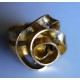 Bague petite fleur dorée