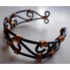 Bracelet noir et or